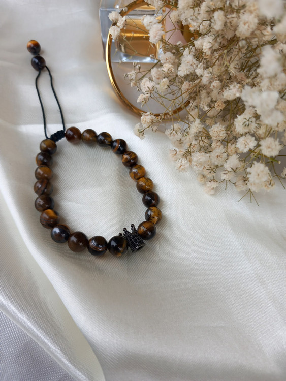 دستبند سنگ چشم ببر