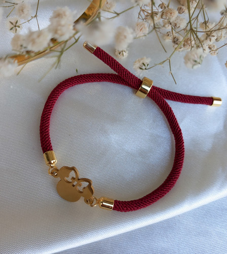 دستبند زنانه مارشال زرشکی میکی موس