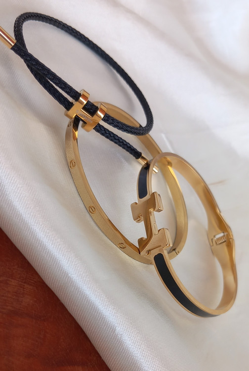 دستبند زنانه ترند کشویی هرمس