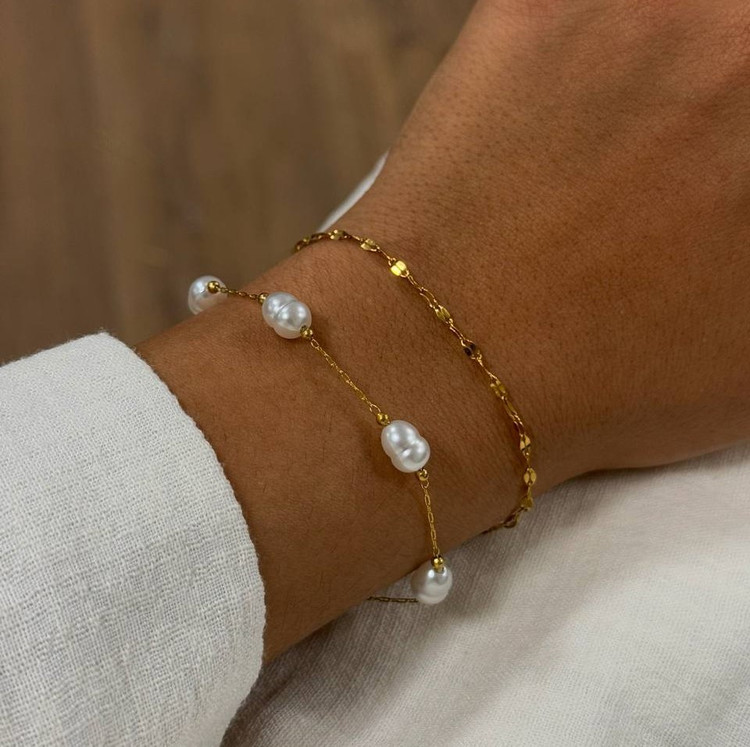 دستبند زنانه مرواریدی