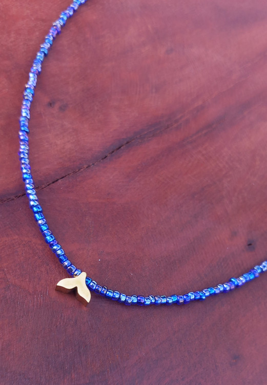 گردنبند استیل دم نهنگ