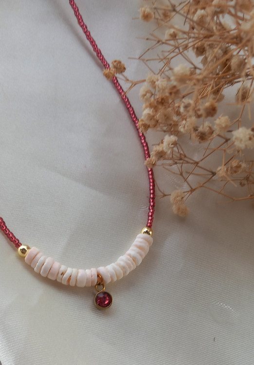 گردنبند زنانه صدفی