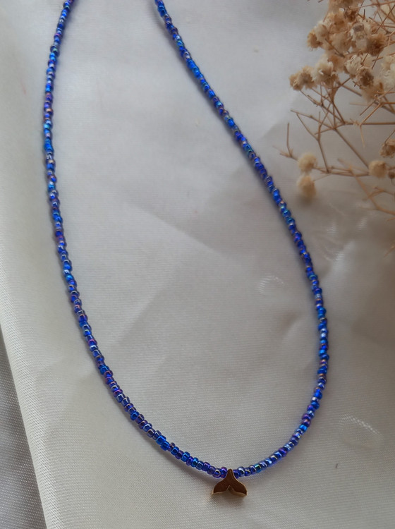 گردنبند زنانه استیل دم وال