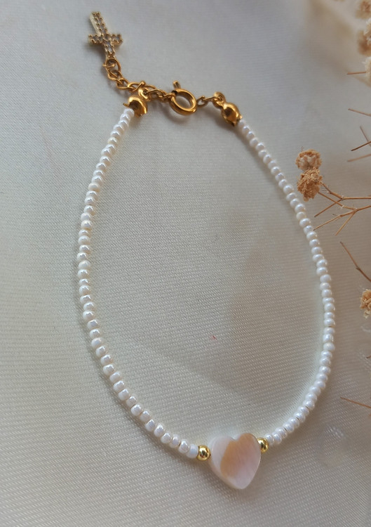 دستبند زنانه صدفی