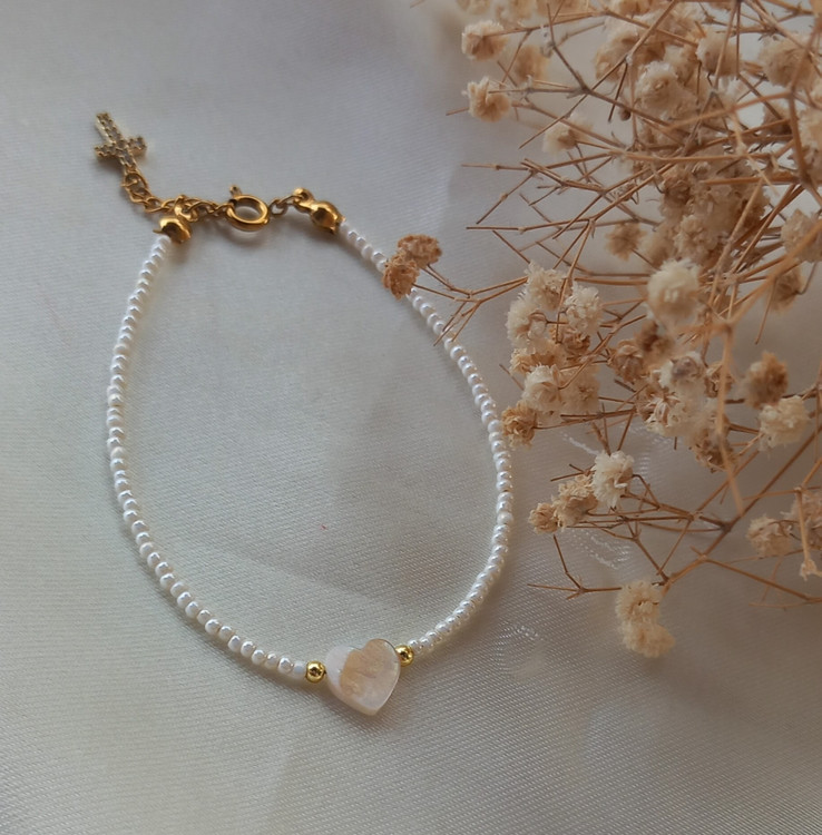 دستبند زنانه قلبی