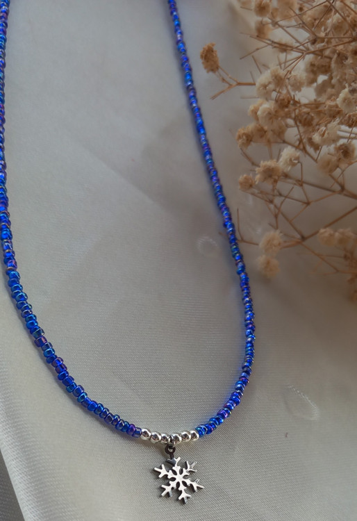 گردنبند زنانه برف استیل