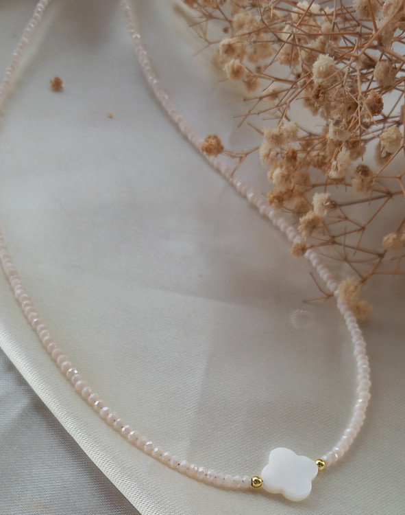 گردنبند زنانه ونکلیف صدفی