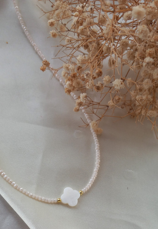 گردنبند زنانه کریستالی ونکلیف