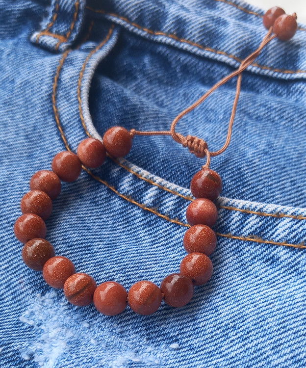 دستبند سنگ طبیعی دلربا