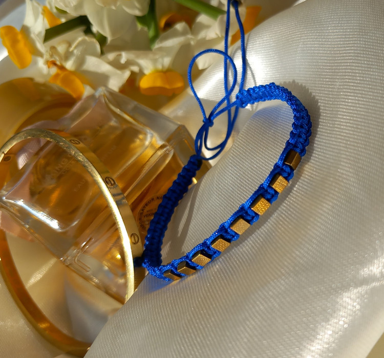 دستبند بافت مردانه