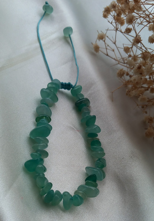 دستبند سنگ طبیعی اونتورین