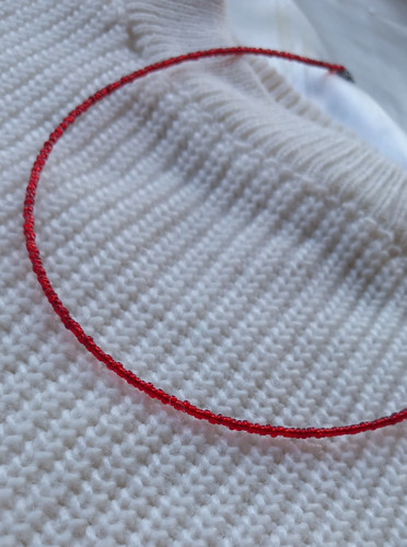 گردنبند قرمز یلدایی