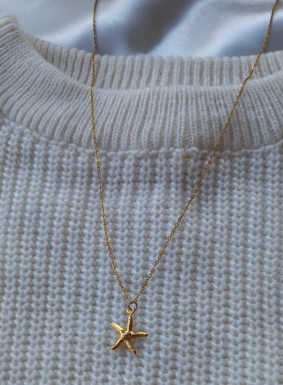 گردنبند ستاره دریایی استیل