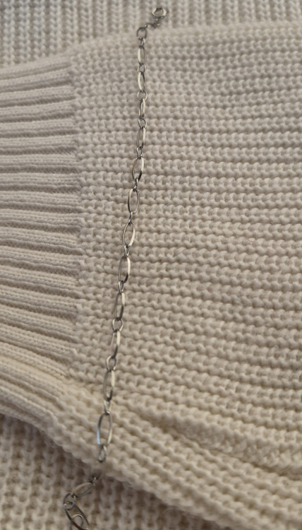 دستبند زنانه استیل هرمس نقرهای