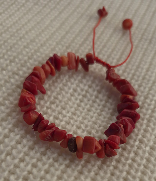 دستبند مرجان سرخ