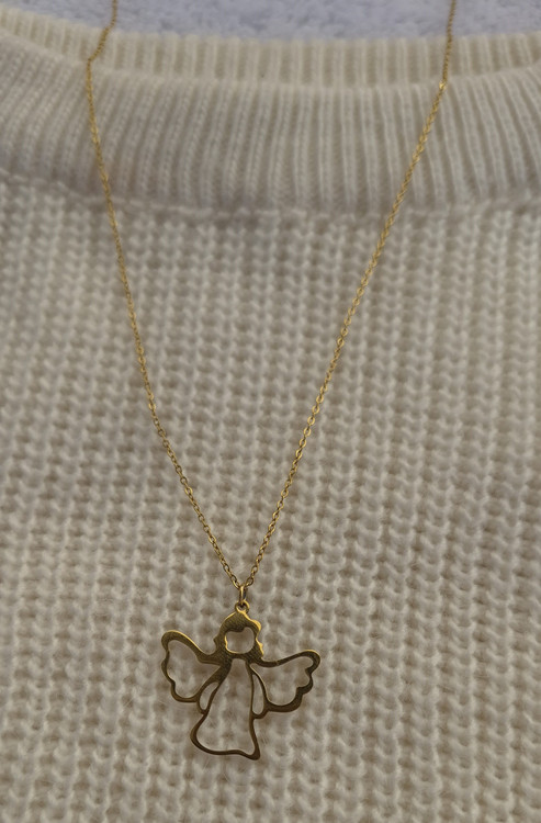 گردنبند فرشته استیل