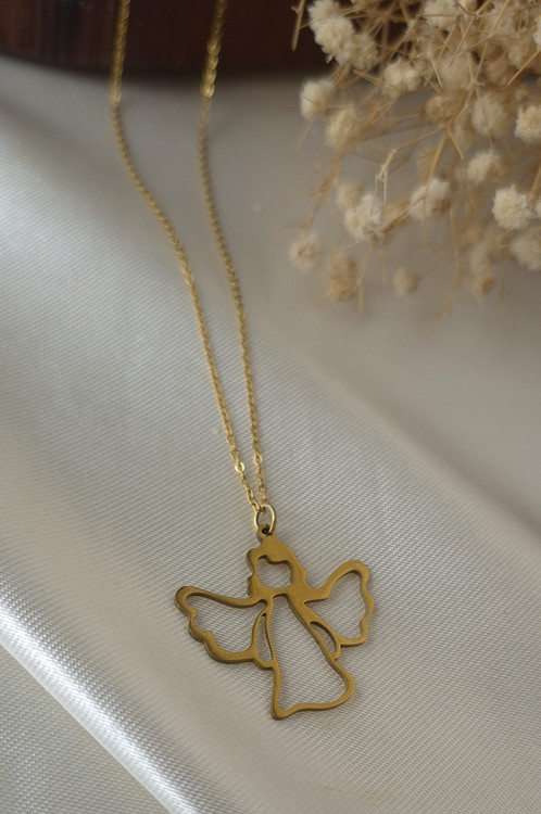 گردنبند زنانه فرشته برای هدیه به مادر