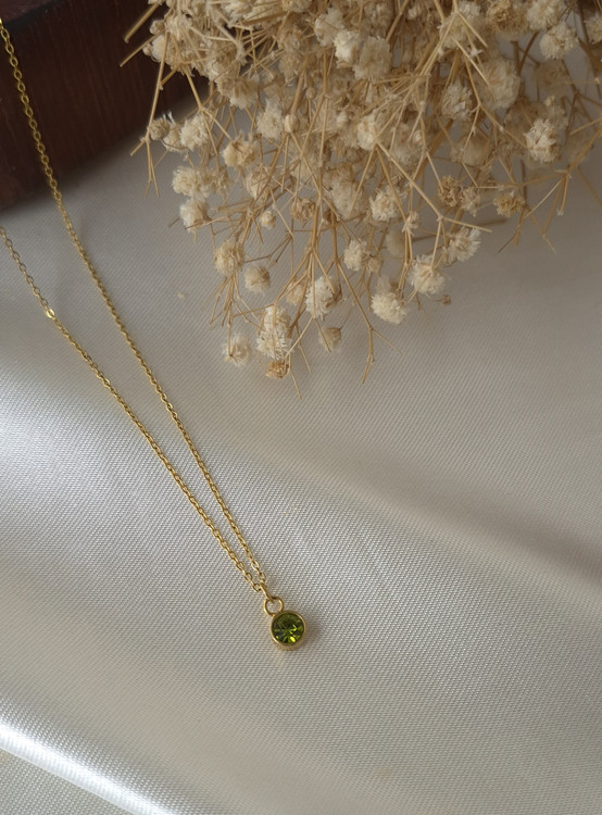 گردنبند زنانه سبز