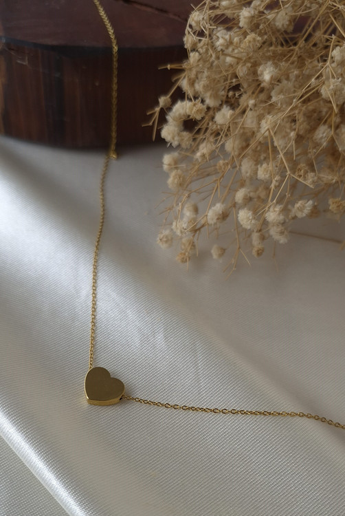 گردنبند مینیمال قلب برای ولنتاین