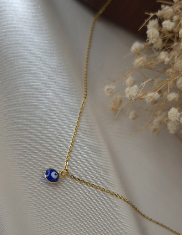 گردنبند چشم نظر استیل