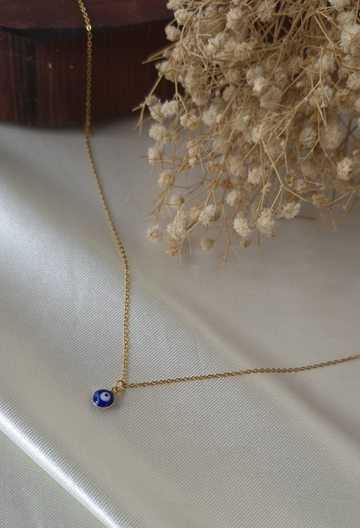 گردنبند چشم نظر استیل