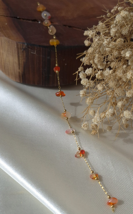 دستبند عقیق سرخ