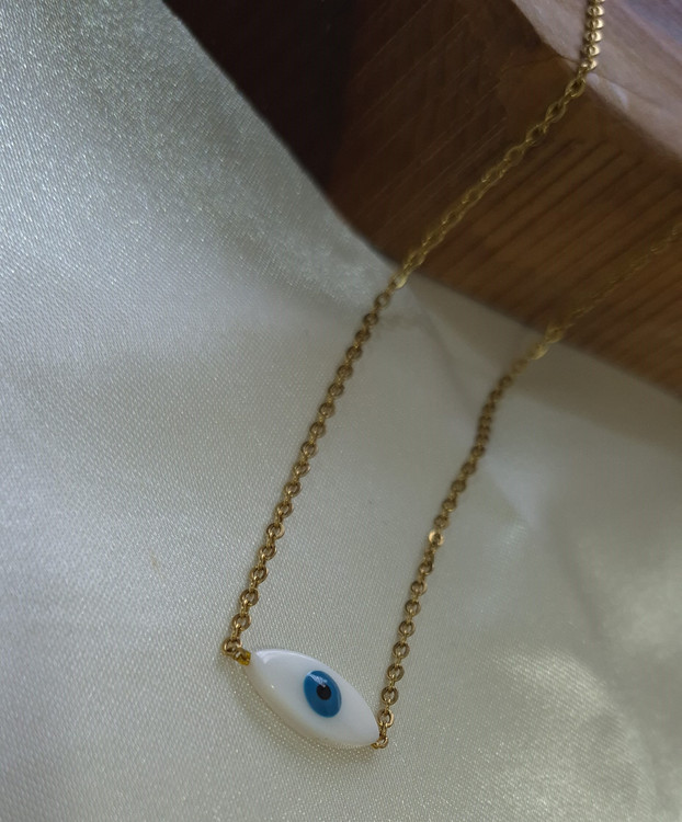 گردنبند استیل چشم نظر