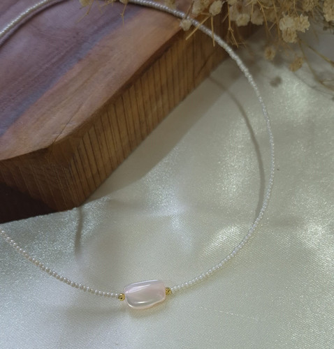 گردنبند زنانه صدفی