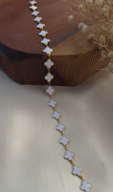 دستبند زنانه استیل ونکلیف