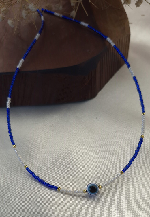 گردنبند منجوقی چشم نظر