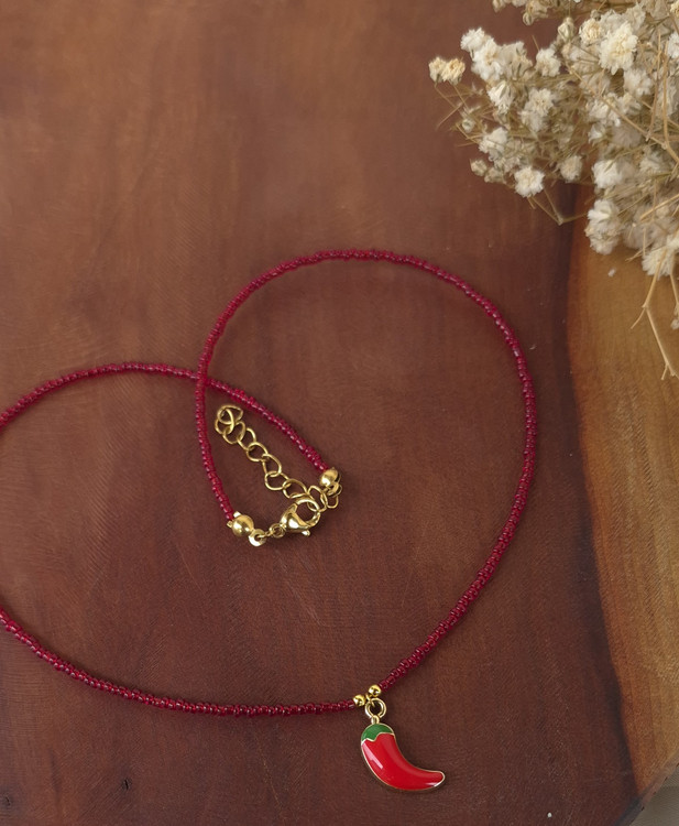 گردنبند فلفل قرمز آتیشی