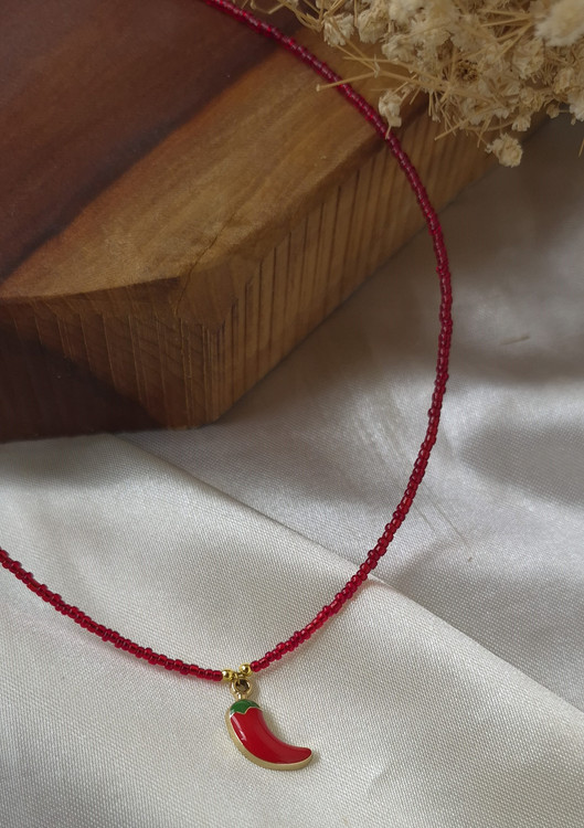 گردنبند فلفل قرمز