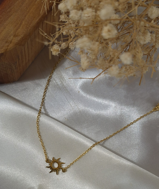 دستبند زنانه خورشید استیل