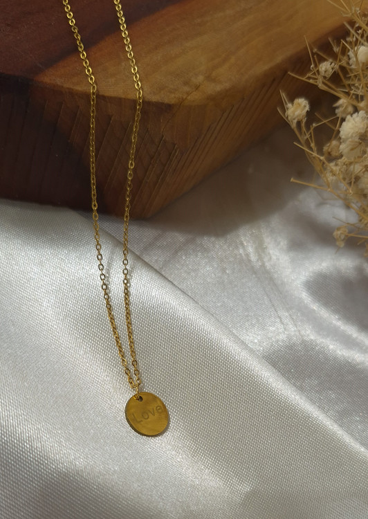 گردنبند لاو استیل