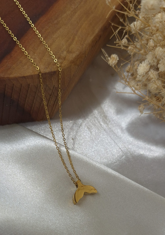 گردنبند دم نهنگ استیل